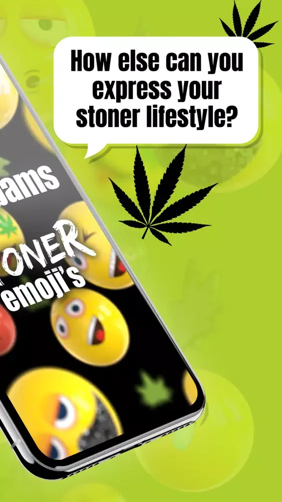 Weedbams Stoner Emoji's应用截图